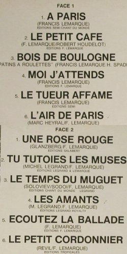 Lemarque,Francis: Same (1949-1967), Impact (6371 124), F Typ: LP Best.-Nr.: V1513 Preis: 6,00 Euro