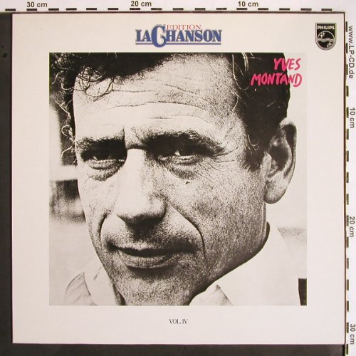 Montand,Yves: Edition La Chanson Vol.IV (1962), Philips(9198 363), D, Ri,  - LP - V1634 - 7,50 Euro