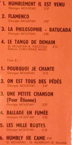 Moustaki,Georges: Same, Foc, Polydor(2473 052), F, 1977 - LP - V26 - 7,50 Euro