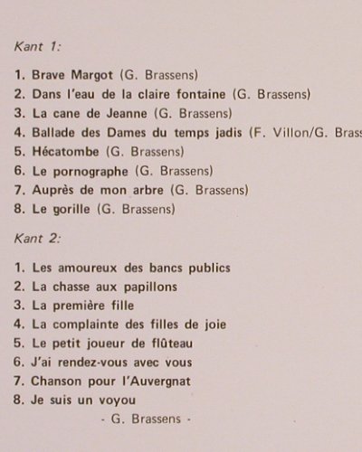 Brassens,Georges: Par Excellence!, Box, vg+/m-, Philips (C-72-CX-235), NL Typ: 2LP Best.-Nr.: V2981 Preis: 7,50 Euro