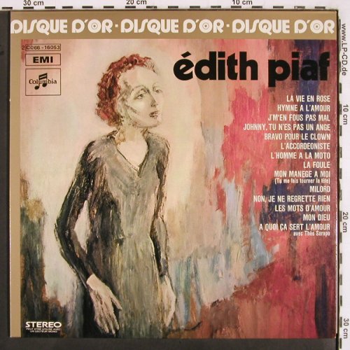Piaf,Edith: Le Disque D'or de, Foc, Columbia /EMI (C 066-16053), F, 1975 Typ: LP Best.-Nr.: V2982 Preis: 7,50 Euro