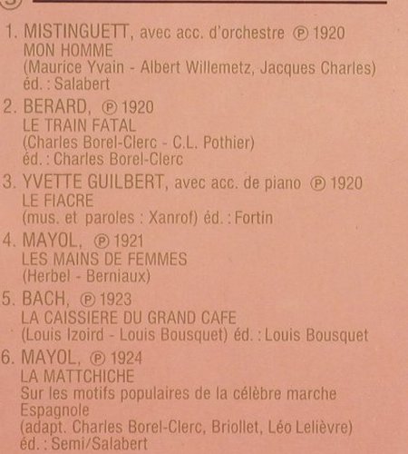 V.A.La Fete du Caf' Conc': 1900-1925,Fragson... Lucien Boyer, Pathe(C 150-15370/71), F, 1978 - 2LP - V345 - 9,00 Euro
