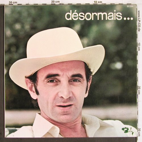 Aznavour,Charles: Desormais..., Booklet vg+, Collage, Barclay (80.398), F, Foc Typ: LP Best.-Nr.: V353 Preis: 9,00 Euro