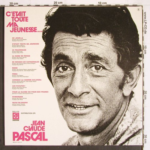 Pascal,Jean Claude: Ce Jour La..., Foc, Deesse(DDLX 93), F,  - LP - V358 - 7,50 Euro