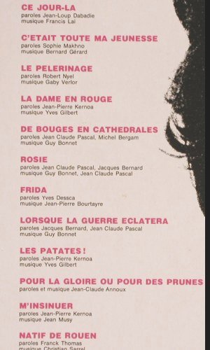 Pascal,Jean Claude: Ce Jour La..., Foc, Deesse(DDLX 93), F,  - LP - V358 - 7,50 Euro