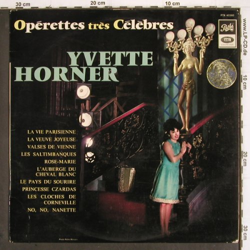 Horner,Yvette: Operettes tres Celebres, m-/vg+, Pathe (SPTX 140390), F Typ: LP Best.-Nr.: V359 Preis: 7,50 Euro