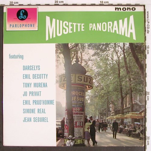 V.A.Musette Panorama: Emile Prud'homme... Jean Segurel, Parlophone(PMC 1167), UK, Mono, 1961 - LP - V360 - 9,00 Euro