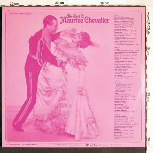 Chevalier,Maurice: The Best of, Foc, m /vg+, woc, stoc, Columbia (C 148-11884/85M), D Typ: 2LP Best.-Nr.: V401 Preis: 9,00 Euro
