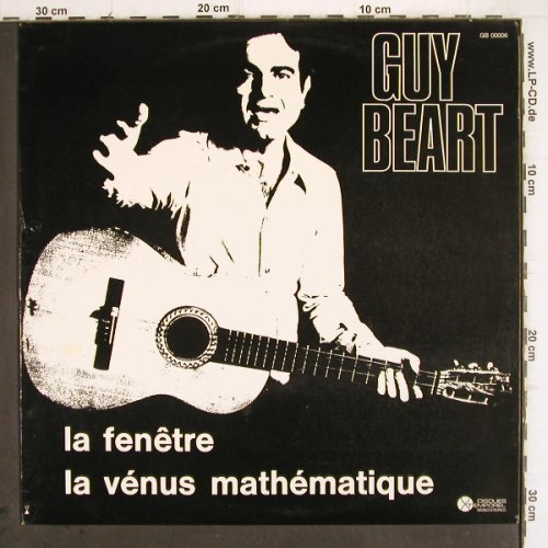 Guy Beart: La Fenetre-La Venus Mathemathique, Disques Temporel (GB 00006), F, m-/vg+, 1973 Typ: LP Best.-Nr.: V410 Preis: 6,00 Euro