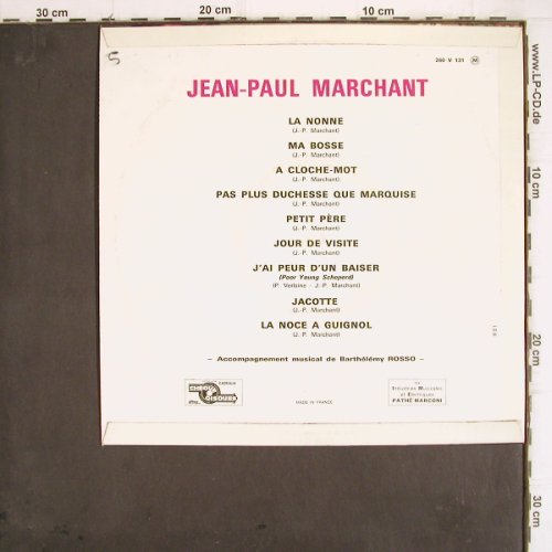 Marchant,Jean-Paul: Same - La Nonne, Ducretet Thomson(260 V 131), F, 1963 - 10inch - V449 - 9,00 Euro