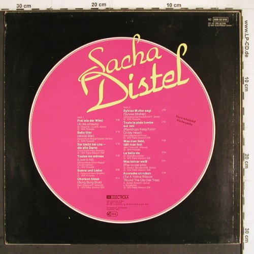 Distel,Sascha: Frei wie der Wind, m /vg+, EMI, Muster-stoc (056-32 018), D Typ: LP Best.-Nr.: V454 Preis: 4,00 Euro