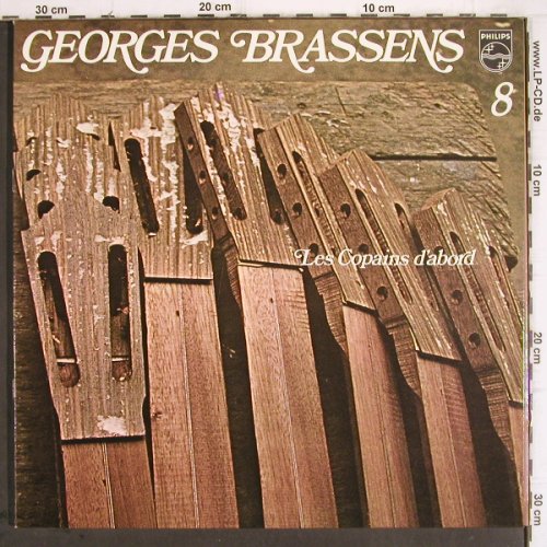 Brassens,Georges: Les Copains d'adord 8, Foc,+collage, Philips (6397 010), F Typ: LP Best.-Nr.: V459 Preis: 6,00 Euro