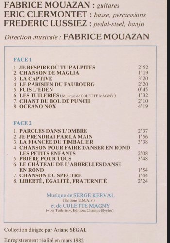 Kerval,Serge: Chante Victor Hugo, Foc, m-/vg+, Arion (ARN 34670), F, 1982 Typ: LP Best.-Nr.: V469 Preis: 7,50 Euro