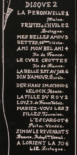 Kerval,Serge: Chansons Du Folklore De France,Foc, SFP (14.028/29), F, 1978 Typ: 2LP Best.-Nr.: V470 Preis: 9,00 Euro