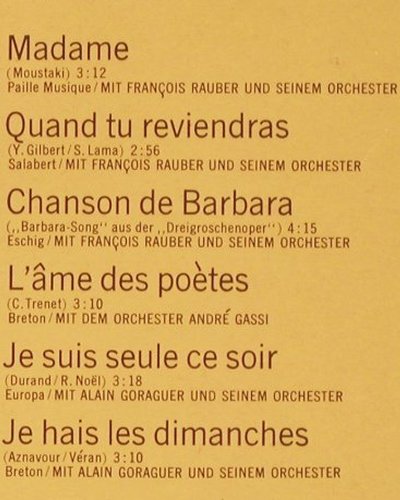 Greco,Juliette: Ihre grossen Chansons, Foc, Philips (6620 035), D Typ: 2LP Best.-Nr.: V656 Preis: 12,50 Euro