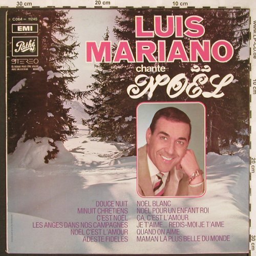 Mariano,Luis: Chante Noel, EMI/Pathe (C 064-11245), F, Ri, 1978 Typ: LP Best.-Nr.: V702 Preis: 5,00 Euro