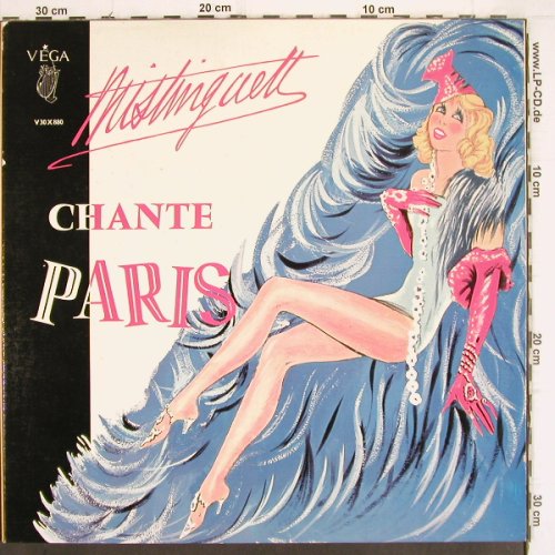 Mistinguett: Chante Paris, Foc,woc, Stoc-Collage, Vega (white)(V 30 X 880), F,hist rec, 1961 - LP - V70 - 15,00 Euro