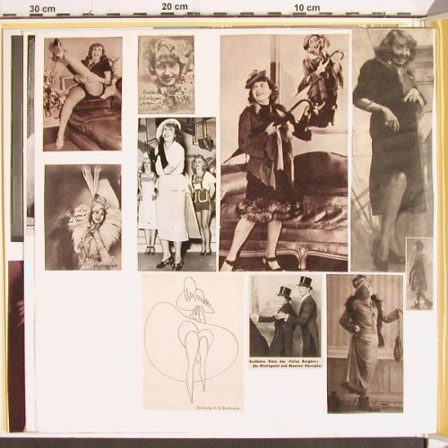 Mistinguett: Chante Paris, Foc,woc, Stoc-Collage, Vega (white)(V 30 X 880), F,hist rec, 1961 - LP - V70 - 15,00 Euro