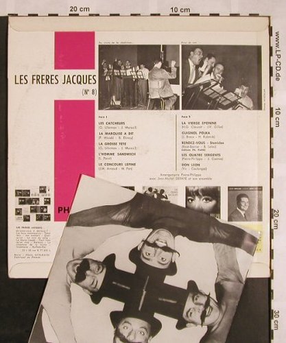 Les Freres Jacques: Same (No.8), Booklet, Philips(B 76.527 R), F, Mono,  - 10inch - X1132 - 9,00 Euro
