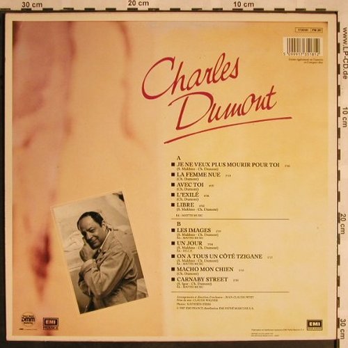 Dumont,Charles: Libre, EMI(1735181), F, 1987 - LP - X1162 - 6,00 Euro