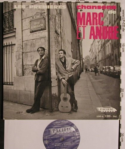 Marc et Andre: Chansons de, Pacific(LPD-A 1.288-Std), F,  - 10inch - X1165 - 12,50 Euro