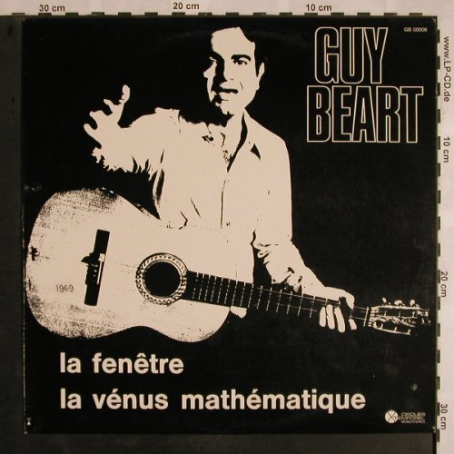 Guy Beart: La Fenetre-La Venus Mathemathique, Disques Temporel(GB 00006), F, m-/vg+, 1973 - LP - X1178 - 7,50 Euro
