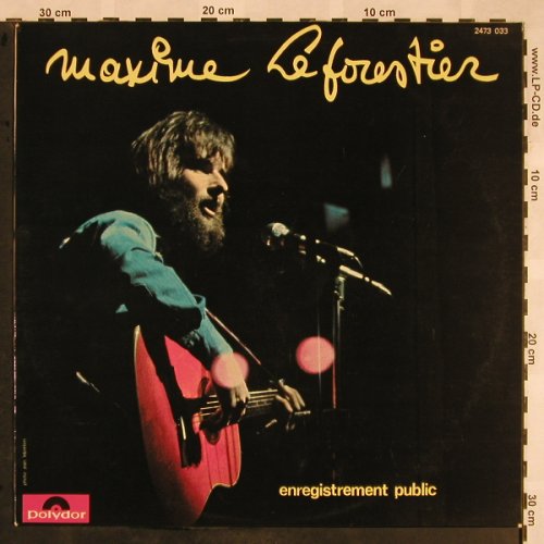 Le Forestier,Maxime: Enregistrement Public, Polydor(2473 033), F, 1974 - LP - X1270 - 7,50 Euro