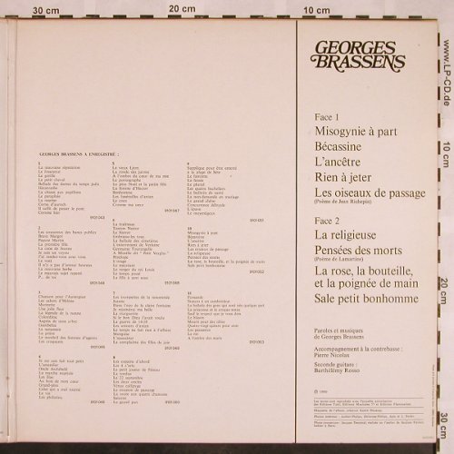 Brassens,Georges: La Religieuse 10, Foc, Philips(9101 012 2), F,  - LP - X1271 - 7,50 Euro