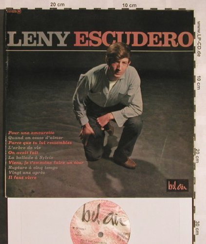 Escudero,Leny: Same(Pour une Amourette), Bel Air(311 026), F,  - 10inch - X1419 - 12,50 Euro