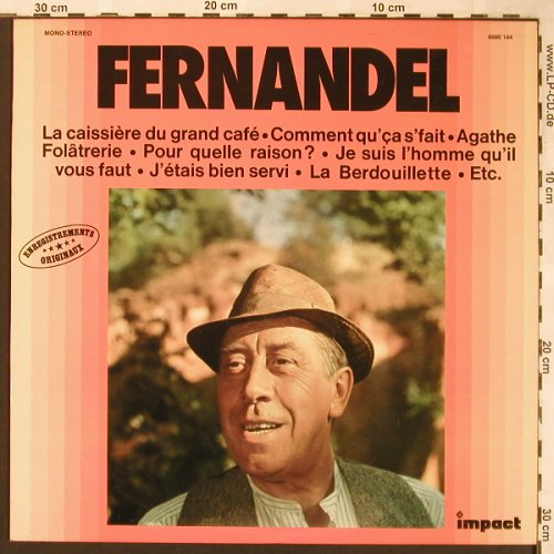 Fernandel: Same, Impact(6886 144), F,  - LP - X1600 - 7,50 Euro