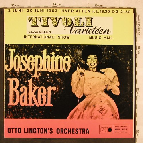 Baker,Josephine: At Tivoli - Otto Lington's Orch., Metronome(MLP 15 133), D,  - LP - X377 - 9,00 Euro