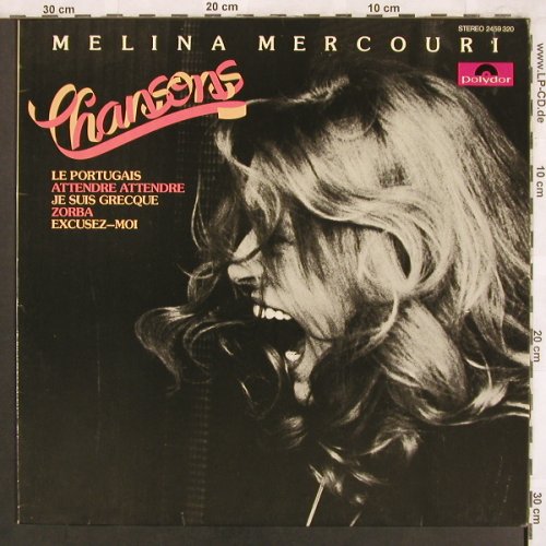 Mercouri,Melina: Chansons, Polydor(2459 320), D, 1974 - LP - X3802 - 6,50 Euro