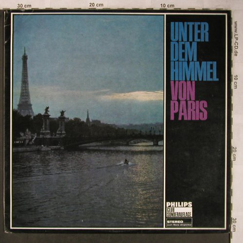V.A.Unter dem Himmel von Paris: Freddy Balta u.s.Ens.Greco,Boyer, Philips, Mono(74 427), D, m-/vg+,  - LP - X5525 - 6,00 Euro