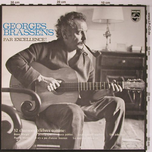 Brassens,Georges: Par Excellence!, Box, Philips (C-72-CX-235), NL Typ: 2LP Best.-Nr.: X5921 Preis: 12,50 Euro
