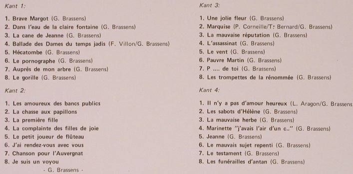 Brassens,Georges: Par Excellence!, Box, Philips (C-72-CX-235), NL Typ: 2LP Best.-Nr.: X5921 Preis: 12,50 Euro
