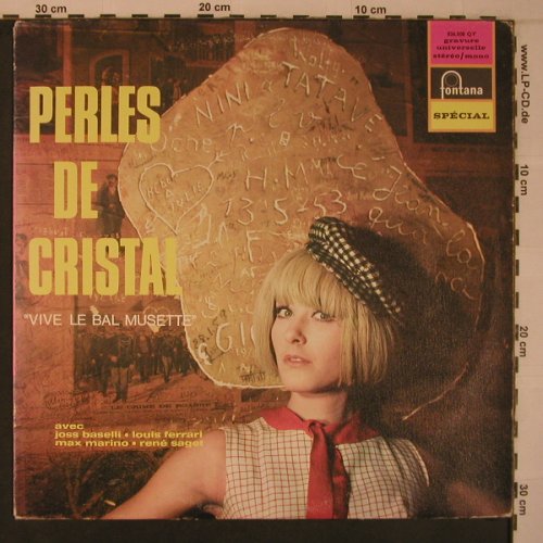 V.A.Perles de Cristal: Vive Le Bal Musette, Fontana Special(826.508 QY), F,  - LP - X6972 - 7,50 Euro