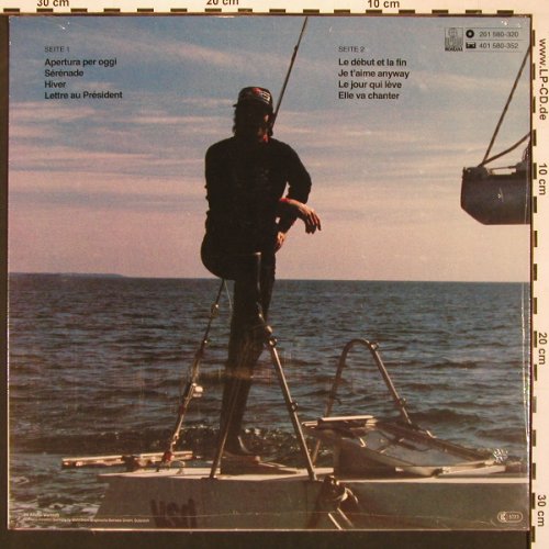 Barriere,Alain: Serenade Et Tragedie, FS-New, Ariola (201 580-320), D Typ: LP Best.-Nr.: X8622 Preis: 9,00 Euro