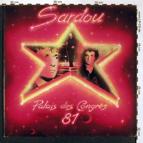 Sardou,Michel: Palais des Congres 81, Foc, Ariola(301 798-406), D, 1981 - 2LP - X8749 - 9,00 Euro
