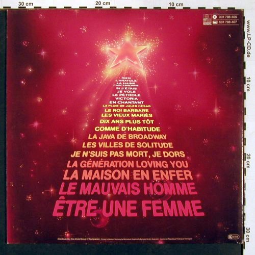 Sardou,Michel: Palais des Congres 81, Foc, Ariola(301 798-406), D, 1981 - 2LP - X8749 - 9,00 Euro