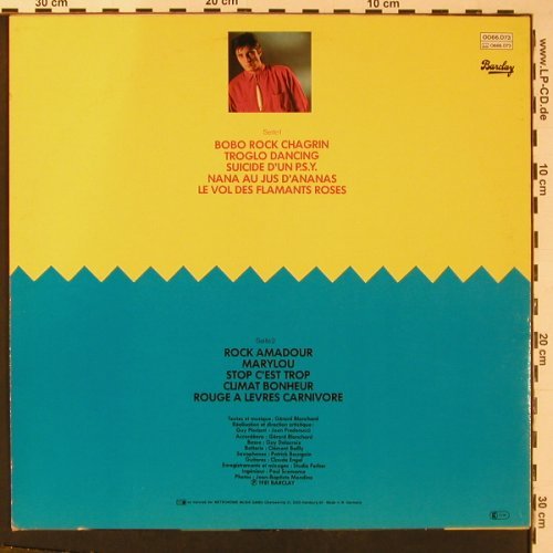 Blanchard: Troglo Dancing, Barclay (0066.073), D, 1981 Typ: LP Best.-Nr.: X8919 Preis: 6,00 Euro