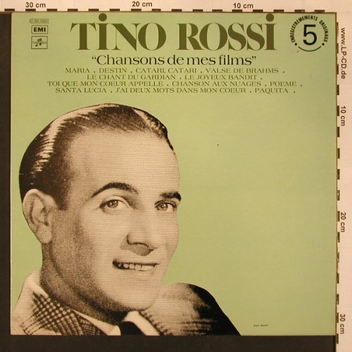 Rossi,Tino: Chansons de mes films (5), Columbia(C 062-15.605), F, 1978 - LP - X9077 - 7,50 Euro
