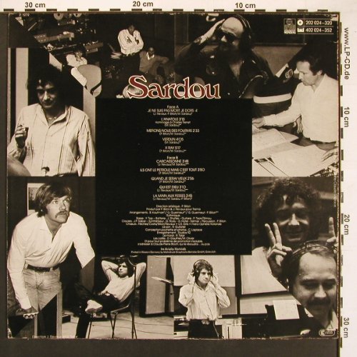Sardou,Michel: Sardou, vg+/vg+, Ariola(202 024-320), D, 1982 - LP - X9265 - 5,00 Euro