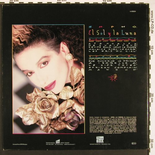 Sapho: El Sol Y La Luna, Foc, Pläne(BOX 8704), D, 1987 - LP - X9311 - 6,00 Euro