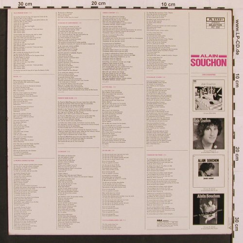 Souchon,Alain: Paroles & Musique n.4, RCA(PL 37331), F, 1979 - LP - X9978 - 7,50 Euro