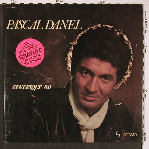 Danel,Pascal: Generique 80,+Bonus 7",  Foc, Accord (ACV 130012), F, 1979 Typ: LP Best.-Nr.: Y1161 Preis: 9,00 Euro