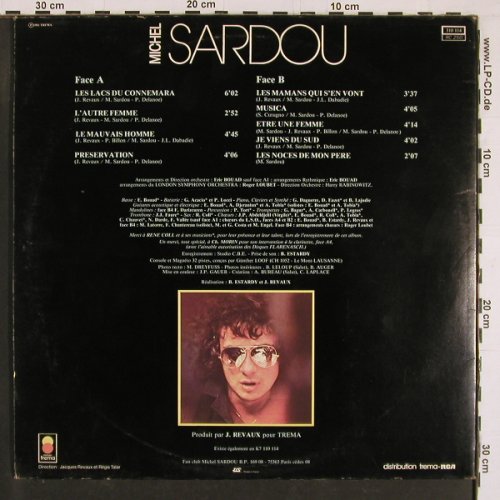 Sardou,Michel: Les Lacs Du Connemara, Foc, Disques Trema(310 114), F, 1981 - LP - Y1200 - 7,50 Euro