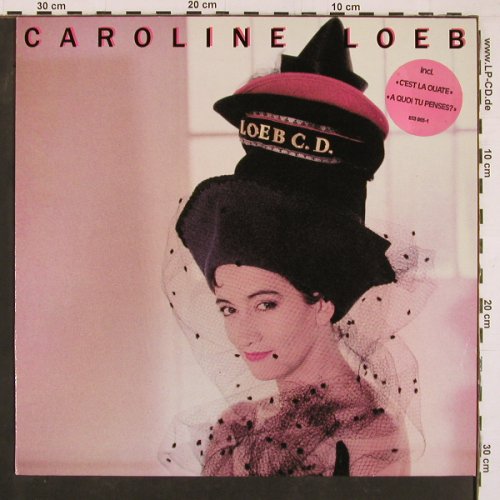 Loeb,Caroline: Loeb C.D., Barclay (833 865-1), D, 1987 Typ: LP Best.-Nr.: Y1329 Preis: 7,50 Euro
