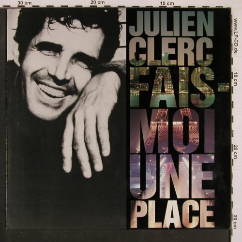Clerc,Julien: Fais Moi Une Place, Virgin (210 458-630), D, 1990 Typ: LP Best.-Nr.: Y1378 Preis: 6,00 Euro
