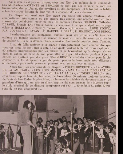 Los Muchachos: Same, Foc, Vogue(SLD 801), F, 1971 - LP - Y2095 - 9,00 Euro