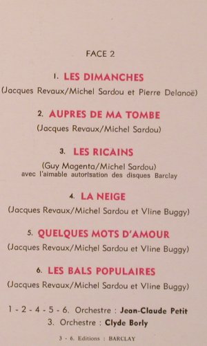 Sardou,Michel: J'Habite en France, m /vg+, Philips(6311 056), F, 1970 - LP - Y2102 - 9,00 Euro